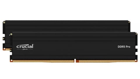 ⁨Pamięć CRUCIAL (DIMM/DDR5/128 GB/5600MHz/46 CLCL/DUAL)⁩ w sklepie Wasserman.eu