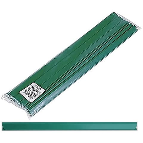 ⁨Grzbiety wsuwane Donau A4/4mm zielone (10)⁩ w sklepie Wasserman.eu