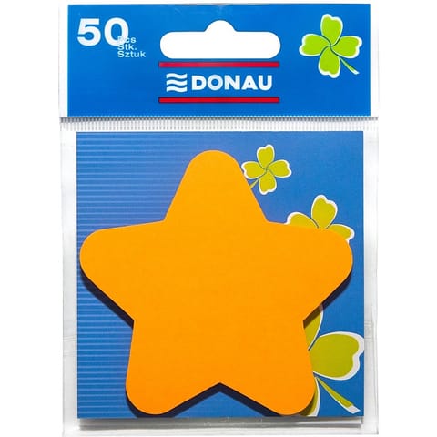⁨Karteczki Donau gwiazdka pomarańczowe (50)⁩ w sklepie Wasserman.eu