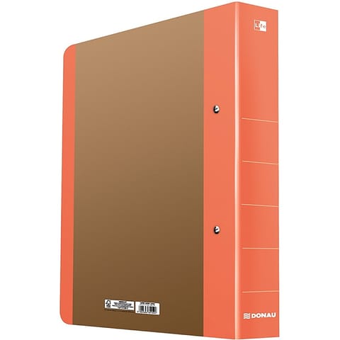 ⁨Segregator ringowy DONAU Life A4/2RD/50mm pomarańczowy⁩ w sklepie Wasserman.eu