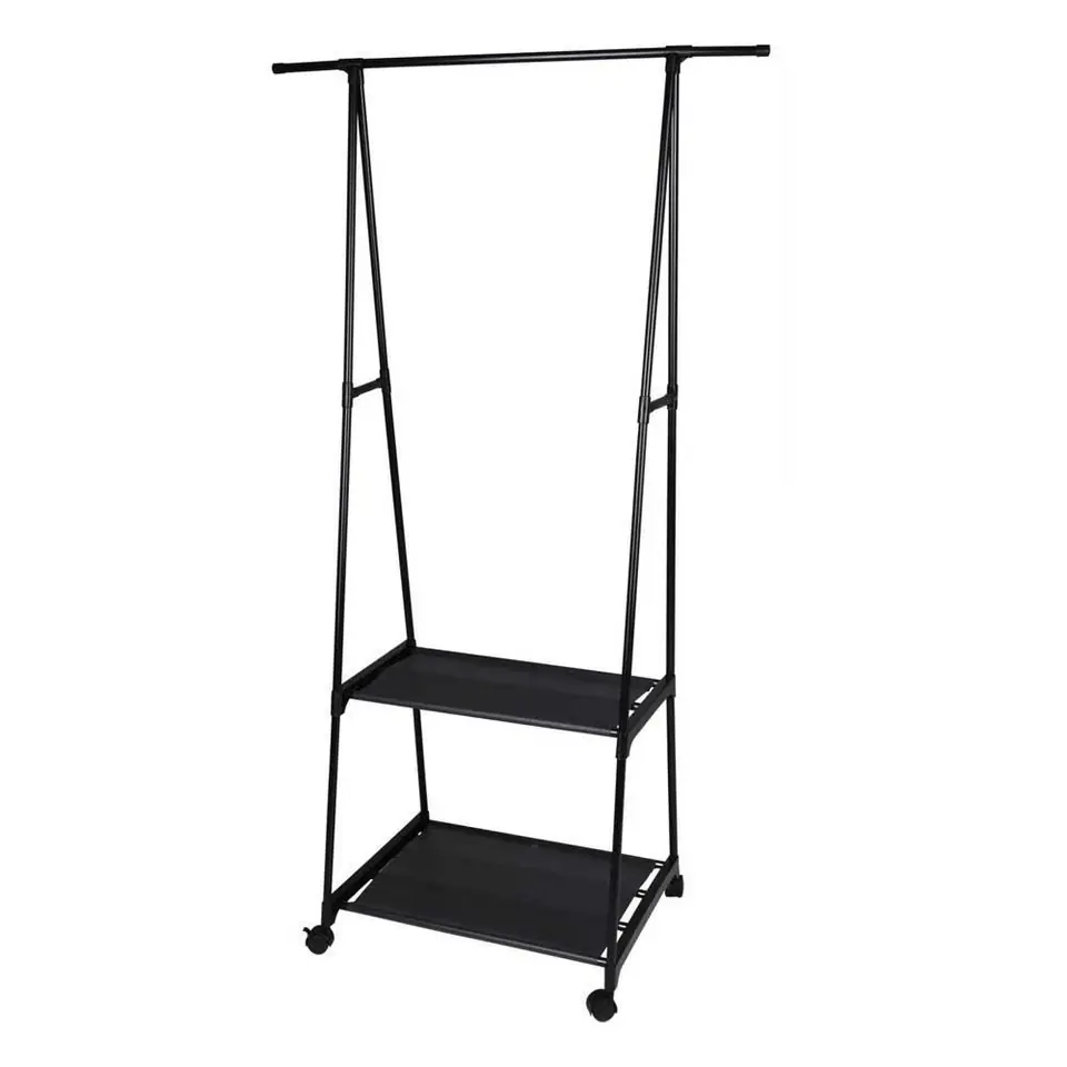 ⁨Mobile wardrobe with shelves and hanger⁩ at Wasserman.eu