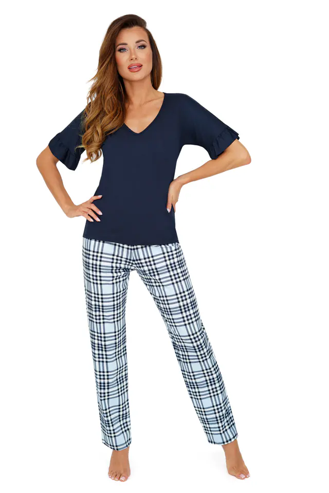 ⁨Pajamas Loretta Dark Blue Navy (Size 36)⁩ at Wasserman.eu