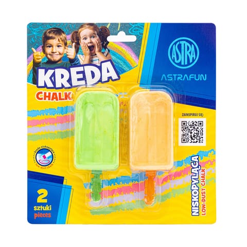 ⁨Kreda Lody Astra Fun 2 szt⁩ w sklepie Wasserman.eu