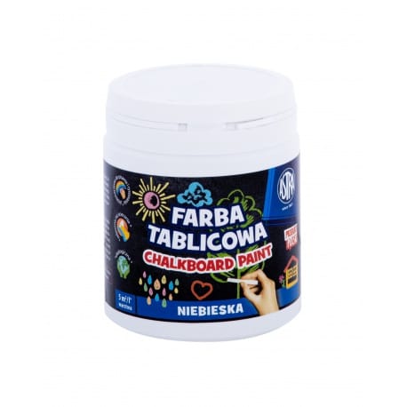 ⁨Farba tablicowa Astra 250 ml niebieska⁩ w sklepie Wasserman.eu