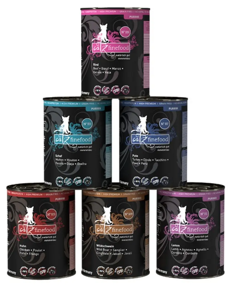 ⁨Catz Finefood Purrrr Multipack I cans 6x400g⁩ at Wasserman.eu