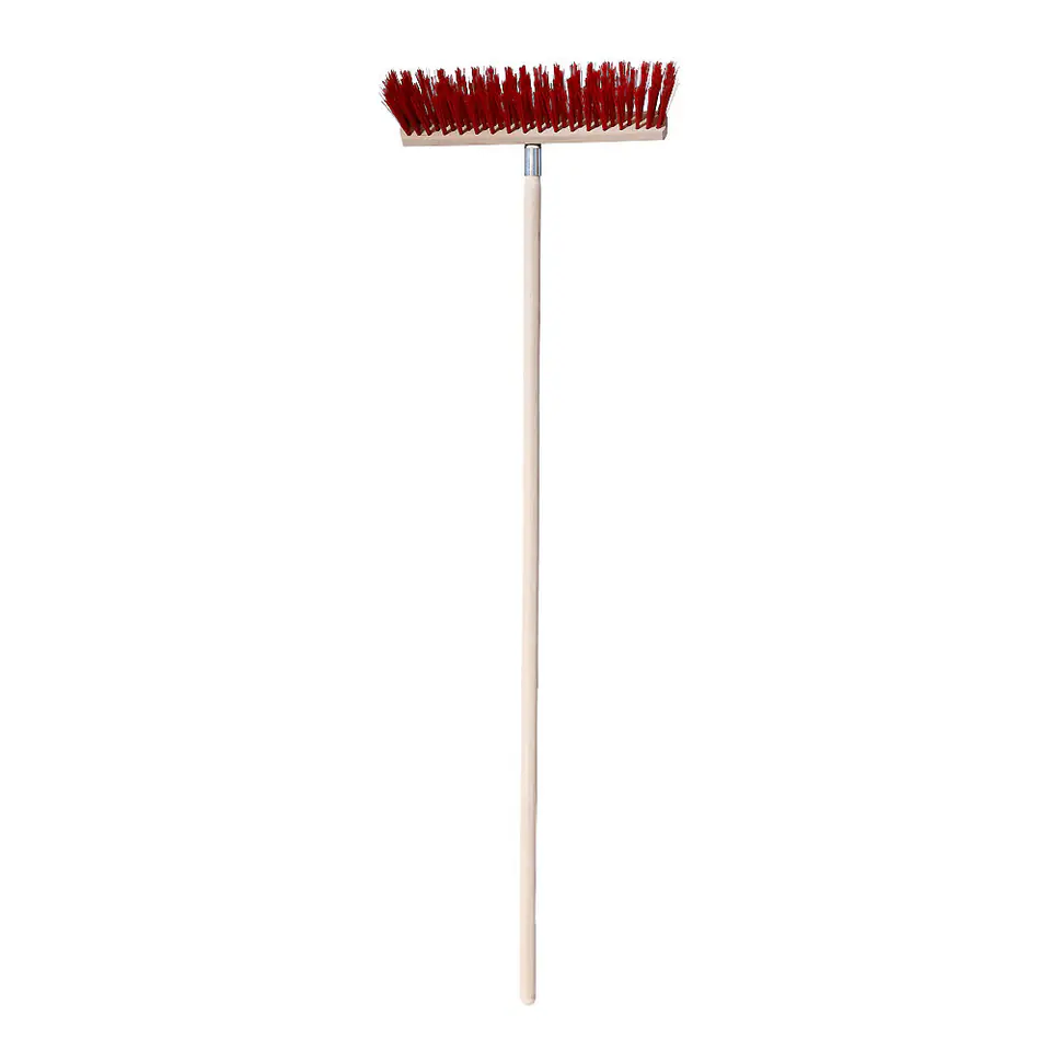 ⁨Street brush width 400mm with handle 130cm⁩ at Wasserman.eu