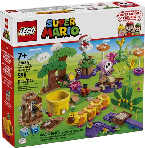 ⁨LEGO Super Mario Soda Jungle zestaw twórcy 71434⁩ w sklepie Wasserman.eu