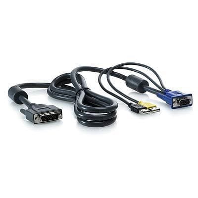 ⁨Hewlett Packard Enterprise 1x4 KVM Console 6ft USB Cable⁩ w sklepie Wasserman.eu