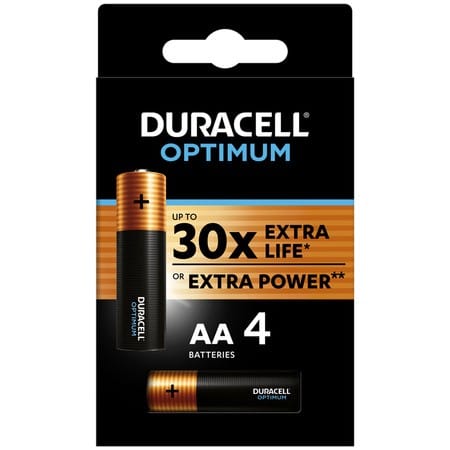 ⁨Optimum AA LR6 batteries blister 4 pieces⁩ at Wasserman.eu