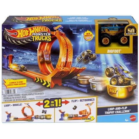 ⁨Hot Wheels City Skok po trofeum + monster truck⁩ w sklepie Wasserman.eu