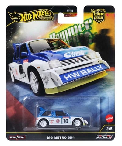 ⁨Hot Wheels Kultowe auto MG Metro 6R4 HRW09⁩ w sklepie Wasserman.eu