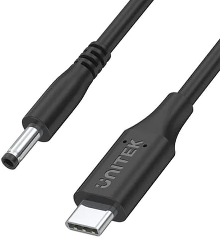 ⁨Unitek Kabel zasilający do Lenovo 65W USB-C - DC4,0mm⁩ w sklepie Wasserman.eu