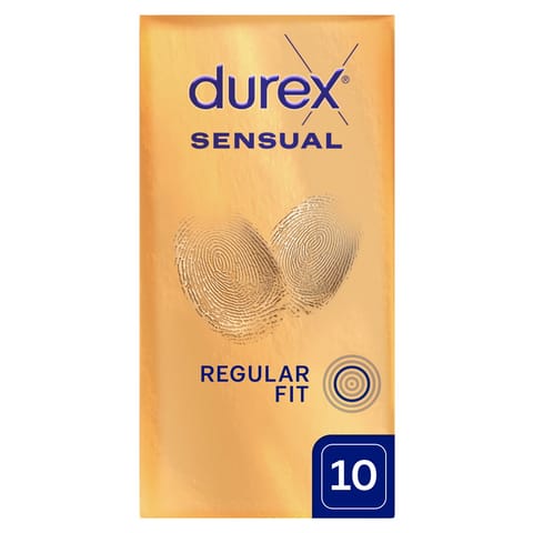 ⁨Durex prezerwatywy Sensual 10 szt⁩ w sklepie Wasserman.eu