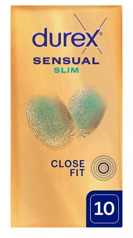 ⁨Durex prezerwatywy Sensual Slim 10 szt⁩ w sklepie Wasserman.eu