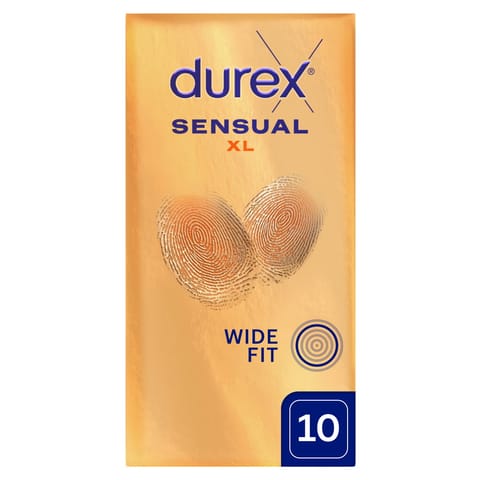 ⁨Durex prezerwatywy Sensual XL 10 szt⁩ w sklepie Wasserman.eu