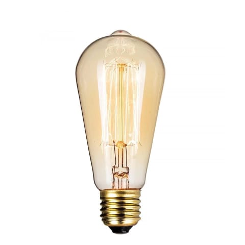 ⁨Bulb Edison 40W - BF19 (Light colour, warm colour, Amber colour, Dimmable yes)⁩ at Wasserman.eu