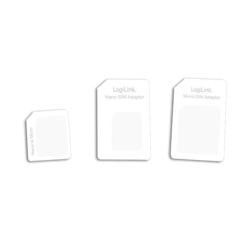 ⁨LogiLink Dual Sim Card Adapter⁩ w sklepie Wasserman.eu