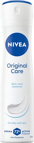 ⁨NIVEA Oryginal Care Dezodorant w sprayu damski 150 ml⁩ w sklepie Wasserman.eu