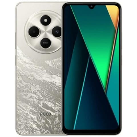 ⁨Smartfon Xiaomi POCO C75 8/256GB złoty⁩ w sklepie Wasserman.eu