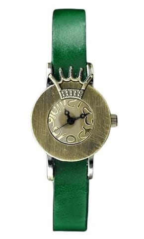 ⁨ZEGAREK DAMSKI TAYMA - RETRO PUNK 28 - zielony (zx585f)⁩ w sklepie Wasserman.eu