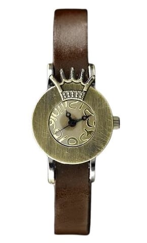 ⁨ZEGAREK DAMSKI TAYMA - RETRO PUNK 28 - brąz (zx585d)⁩ w sklepie Wasserman.eu