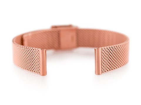 ⁨Bransoleta 302RG - siatka HQ - rosegold - 12mm⁩ w sklepie Wasserman.eu