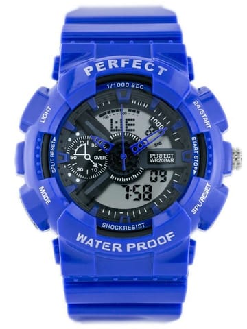 ZEGAREK MĘSKI PERFECT SHOCK (zp219e) - blue w sklepie Wasserman.eu