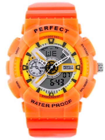 ZEGAREK MĘSKI PERFECT SHOCK (zp219f) - orange w sklepie Wasserman.eu