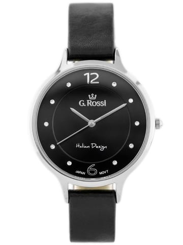 ⁨ZEGAREK DAMSKI G. ROSSI - 10411A-1A1 NA PASKU (zg714e) + BOX⁩ w sklepie Wasserman.eu