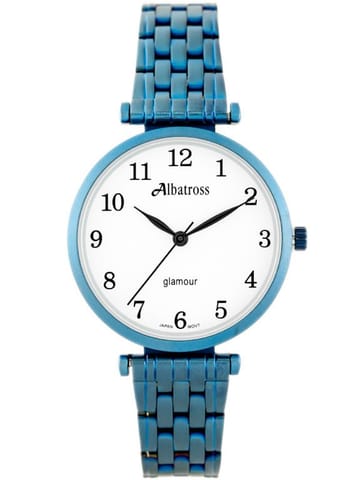 ZEGAREK DAMSKI ALBATROSS Glamour ABBB97 (za537d) blue/white w sklepie Wasserman.eu