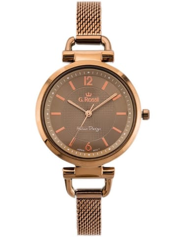 ⁨ZEGAREK G. ROSSI - LESTI - 3652B (zg772g) - copper + BOX⁩ w sklepie Wasserman.eu