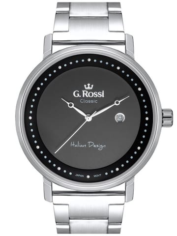 ZEGAREK G. ROSSI - C6182B-1C1 (zg256a) s./black + BOX w sklepie Wasserman.eu