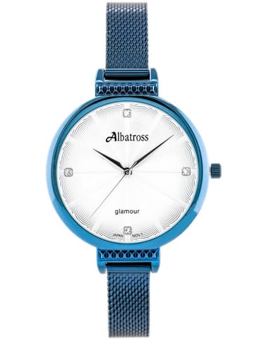 ⁨ZEGAREK DAMSKI ALBATROSS ABBC22 (za544e) blue / silver⁩ w sklepie Wasserman.eu