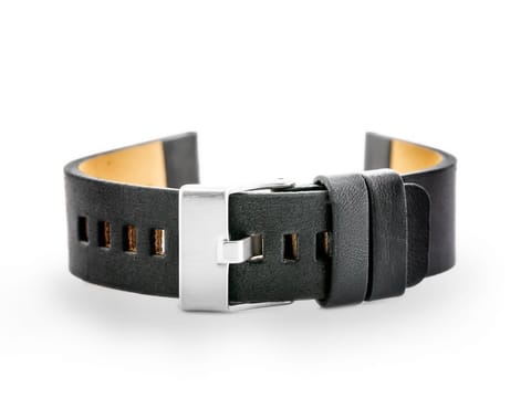⁨Pasek skórzany do zegarka W58 - czarny - 20mm⁩ w sklepie Wasserman.eu
