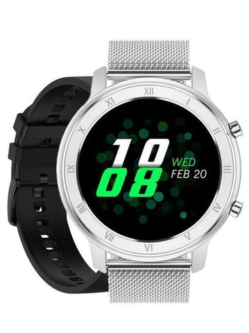 ⁨SMARTWATCH UNISEX Pacific 17-3 Bransoleta - srebrna + dodatkowy PASEK (sy010c)⁩ w sklepie Wasserman.eu
