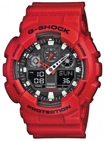 ⁨ZEGAREK MĘSKI CASIO G-SHOCK GA-100B-4AER⁩ w sklepie Wasserman.eu