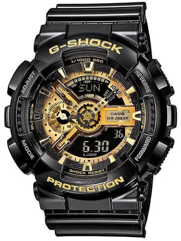 ⁨ZEGAREK MĘSKI CASIO G-SHOCK GA-110GB-1AER (zd136c)⁩ w sklepie Wasserman.eu