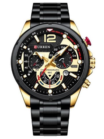 ZEGAREK MĘSKI CURREN 8395 (zc019d) - CHRONOGRAF w sklepie Wasserman.eu