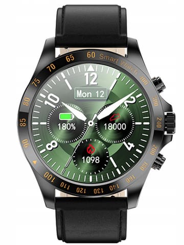 ⁨SMARTWATCH MĘSKI LW09 - TĘTNO, KROKOMIERZ (sx004b)⁩ w sklepie Wasserman.eu