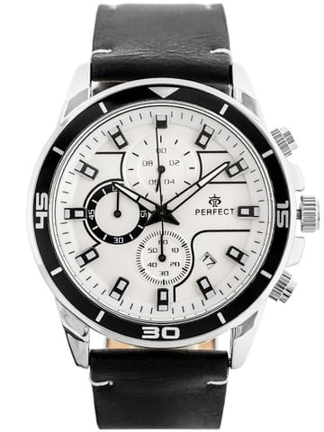 ⁨ZEGAREK MĘSKI PERFECT CH02L - CHRONOGRAF (zp351a) + BOX⁩ w sklepie Wasserman.eu