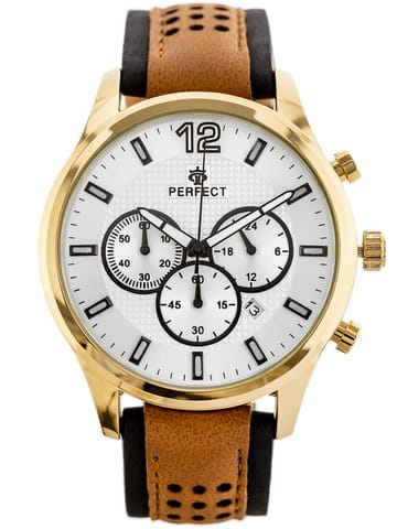 ⁨ZEGAREK MĘSKI PERFECT CH01L - CHRONOGRAF (zp354c) + BOX⁩ w sklepie Wasserman.eu