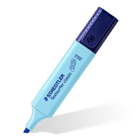 ⁨Zakreślacz Classic Colors, błękitny pastelowy, Staedtler⁩ w sklepie Wasserman.eu