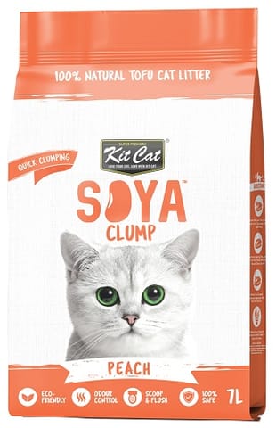 Kit Cat Żwirek ECO SoyaClump Peach 7L / 2,5kg w sklepie Wasserman.eu