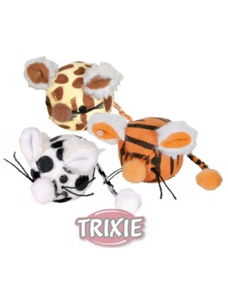 ⁨Trixie Mouse plush ball 4,5cm [4554]⁩ at Wasserman.eu