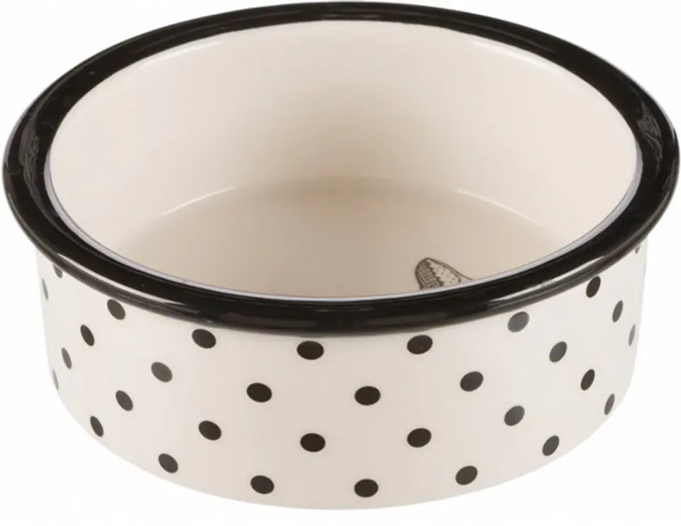 ⁨Trixie Ceramic Bowl Zetangle for cat 0,3L [25120]⁩ at Wasserman.eu