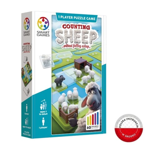 ⁨Smart Games Counting Sheep (ENG) IUVI Games⁩ w sklepie Wasserman.eu