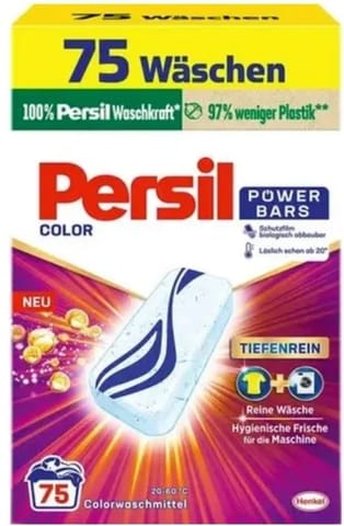 ⁨Persil  Color Power Bars Tabletki do Prania 75 prań DE⁩ w sklepie Wasserman.eu