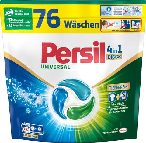 ⁨Persil 4in1 Discs Universal Kapsułki do Prania 76 szt. DE⁩ w sklepie Wasserman.eu