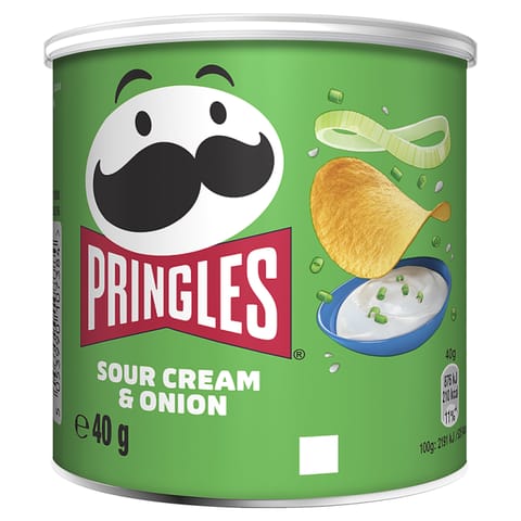 ⁨Pringles Sour Cream & Onion 40 g⁩ w sklepie Wasserman.eu