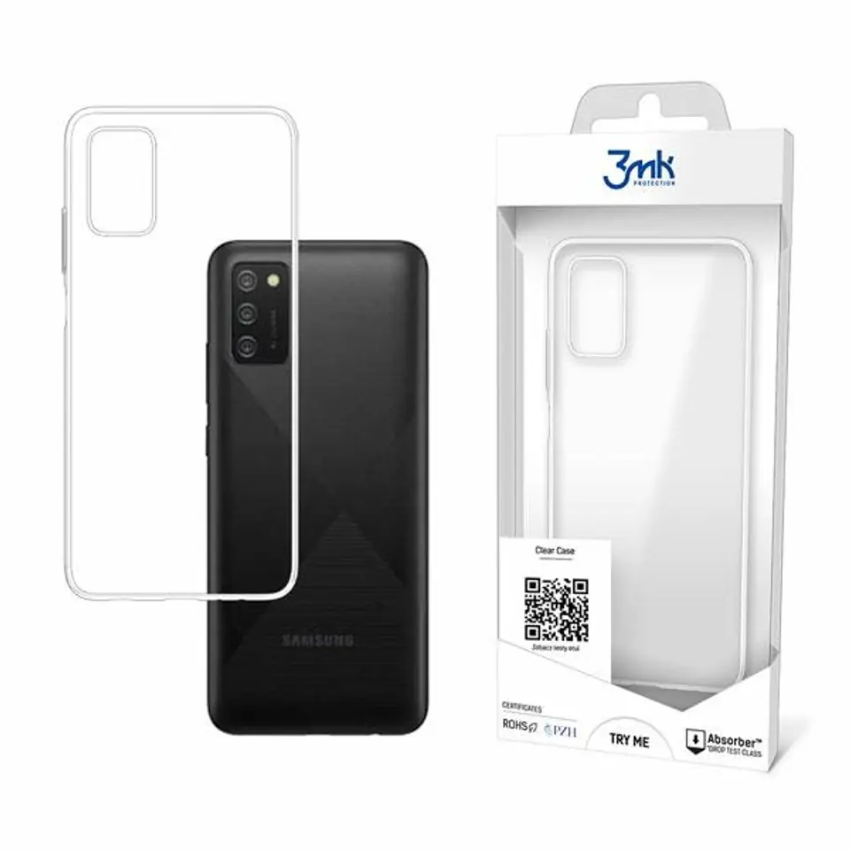 ⁨3MK Clear Case Sam A03s 4G⁩ w sklepie Wasserman.eu